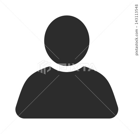 User Profile Avatar Silhouette Pictogram User Profile Avatar Silhouette Pictogram 143113548