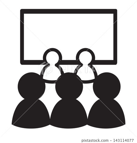 Video conference icon Video conference icon 143114077