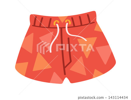 Shorts Swimwear With Drawstring Cartoon Style Shorts Swimwear With Drawstring Cartoon Style 143114434