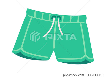 Shorts With Drawstring Waist Cartoon Style Shorts With Drawstring Waist Cartoon Style 143114449