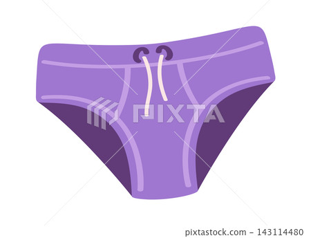 Underwear Brief With Drawstring Cartoon Style Underwear Brief With Drawstring Cartoon Style 143114480