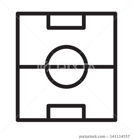 Football field icon Football field icon 143114557