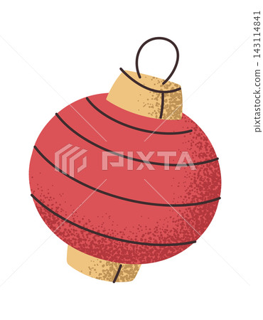 Lantern Hanging Festive Decor Cartoon Style Lantern Hanging Festive Decor Cartoon Style 143114841
