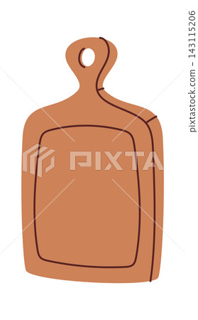 Cutting Board With Handle Kitchen Cartoon Cutting Board With Handle Kitchen Cartoon 143115206