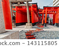 The thousand torii gates and votive torii gates of Anamori Inari Shrine (Ota Ward, Tokyo) 143115805