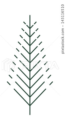 Christmas Tree Geometric Line Art Christmas Tree Geometric Line Art 143116510