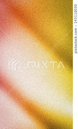 Warm abstract yellow, orange, and subtle pink gradient with bright diagonal light and a fine grainy texture. An inviting vertical backdrop for digital media 143118030