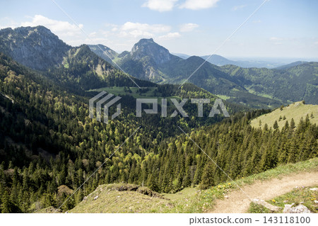 Rampoldplatte mountain, Wendelstein area in Bavaria, Germany Rampoldplatte mountain, Wendelstein area in Bavaria, Germany 143118100