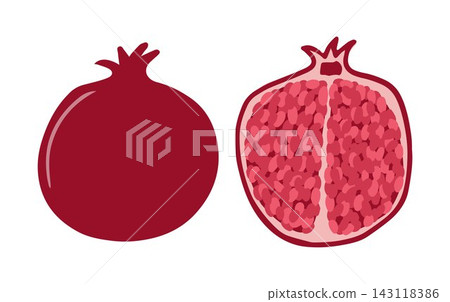Pomegranate set 143118386
