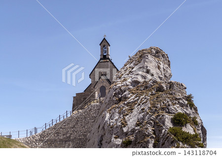 Chapel at Wendelstein mountain in Bavaria, Germany Chapel at Wendelstein mountain in Bavaria, Germany 143118704