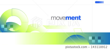 Modern and Clean Technology Background Design with Abstract Geometric Shapes in Green and Blue Gradient Colors. For Technology and Creative Event Banner Design Modern and Clean Technology Background Design with Abstract Geometric Shapes in Green and Blue Gradient Colors. For Technology and Creative Event Banner Design 143118912