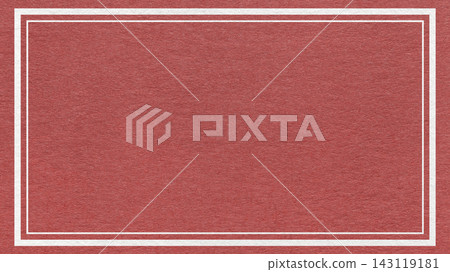 Textured maroon paper background with white double frame border and copy space for banner, presentation, template Textured maroon paper background with white double frame border and copy space for banner, presentation, template 143119181
