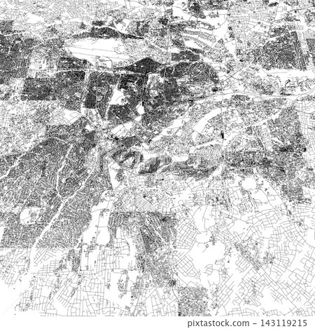 3D illustration of city and urban in Kumasi Ghana 3D illustration of city and urban in Kumasi Ghana 143119215