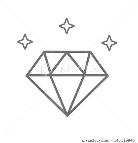 Illustration of sparkling jewels Illustration of sparkling jewels 143119940