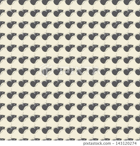 Seamless pattern with black mice(texture3) Seamless pattern with black mice(texture3) 143120274