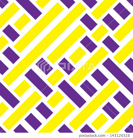 Seamless pattern with yellow and violet lines (2) Seamless pattern with yellow and violet lines (2) 143120328