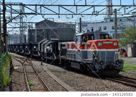 DE101662 diesel locomotive performing shunting operations. DE101662 diesel locomotive performing shunting operations. 143120583