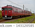 3 trains on the Nanao Line 413 143120585