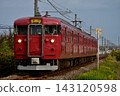 3 trains on the 415-series 800 series running on the Nanao Line 143120598