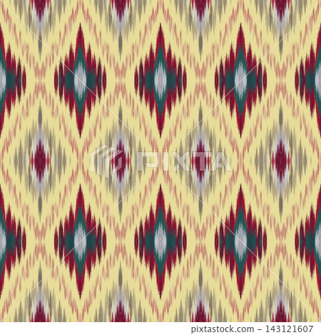 Hand-drawn Seamless Warm Yellow Diamond Pattern for Boho Upholstery Fabric Wallpaper Printing Hand-drawn Seamless Warm Yellow Diamond Pattern for Boho Upholstery Fabric Wallpaper Printing 143121607