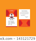 Nice Awesome ID Card Design 143121729