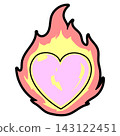 Burning Heart 143122451