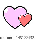 Big heart and small heart 143122452