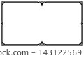 Retro Art Deco Frame 13 (Black) 143122569