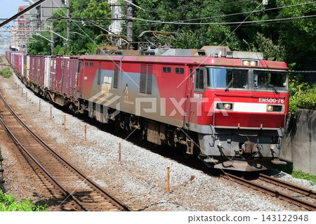 EH500-76型機車,3064列車,武藏野線 EH500-76型機車,3064列車,武藏野線 143122948