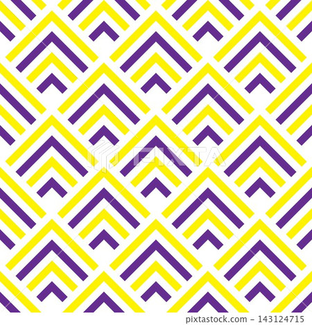 Seamless pattern with oblique yellow and violet stripes Seamless pattern with oblique yellow and violet stripes 143124715