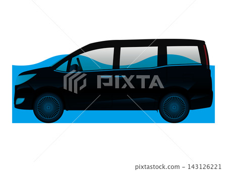 一輛淹沒的汽車 143126221