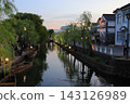 Kurashiki Bikan Historical Quarter, Autumn Sunset 143126989