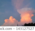 Clouds dyed in sunset 143127527