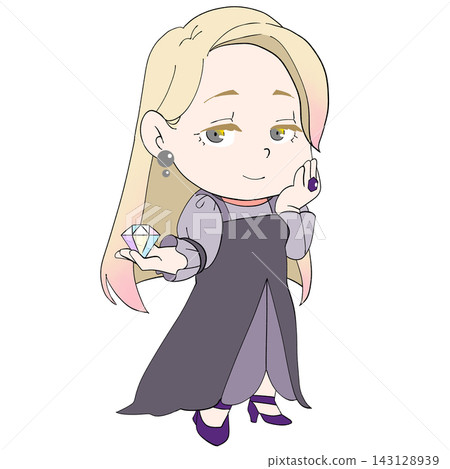 八字四柱－辛（金）－天幹的擬人化 143128939