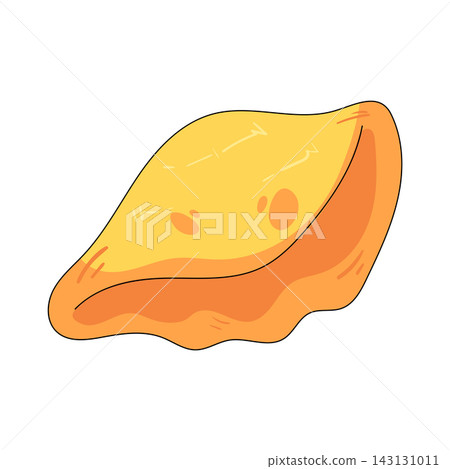 Illustration of golden shell 143131011