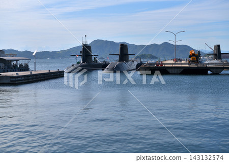 Kure City, Hiroshima Prefecture: Aray Karasukojima, Submarine Kure City, Hiroshima Prefecture: Aray Karasukojima, Submarine 143132574