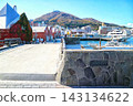 View from the hill overlooking the harbor 143134622