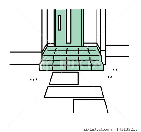 Entrance approach - single color Entrance approach - single color 143135213