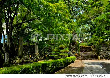 100 famous castles in Japan and Komoro castle 100 famous castles in Japan and Komoro castle 143135746