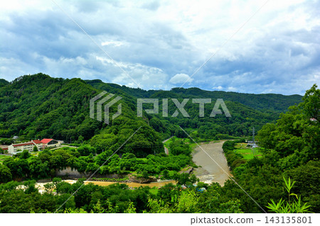 View from Komoro Castle, one of Japan's 100 Famous Castles. View from Komoro Castle, one of Japan's 100 Famous Castles. 143135801