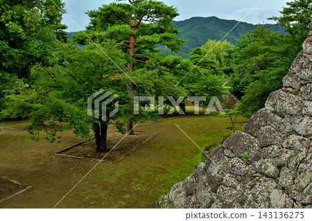 100 famous castles in Japan and Matsushiro Castle 100 famous castles in Japan and Matsushiro Castle 143136275