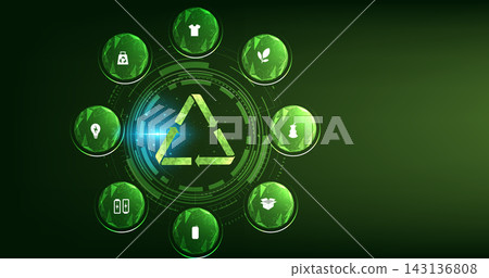 Recycling concept. Recycling concept. 143136808