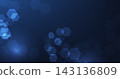 Vector hexagon technology background. 143136809