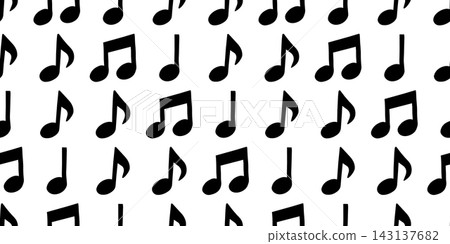 Musical note pattern background design material 143137682