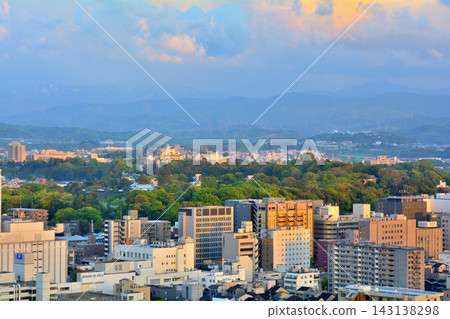 Scenery of Kanazawa city Scenery of Kanazawa city 143138298