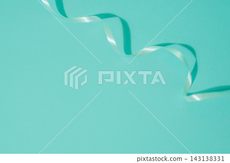 Green background and ribbon image Green background and ribbon image 143138331
