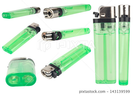 Lighter color green isolated on white background Lighter color green isolated on white background 143139599