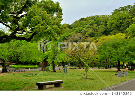 Japan's 100 Famous Castles, Tokushima Castle Japan's 100 Famous Castles, Tokushima Castle 143140345