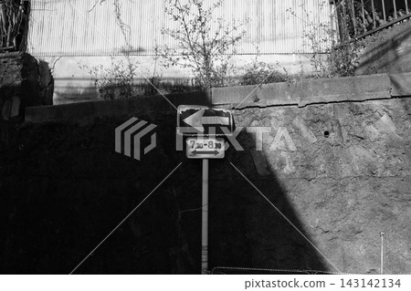 Old road sign Old road sign 143142134