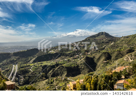 Mount Etna Landscape Mount Etna Landscape 143142618